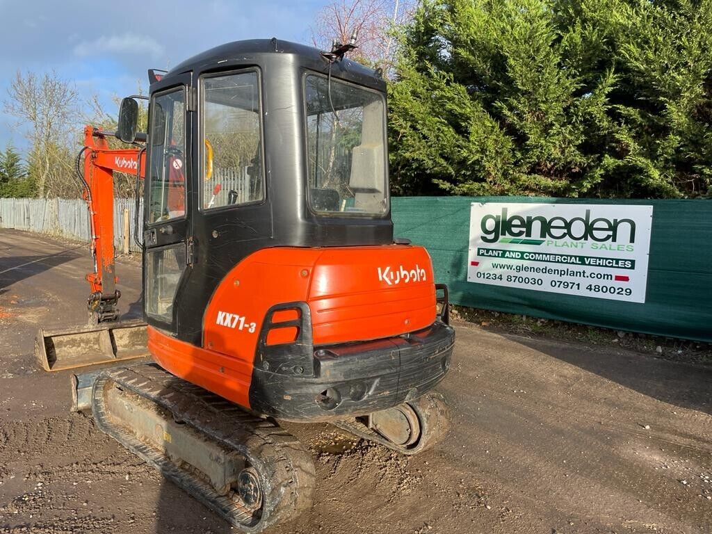 Digger Bidder 2007 Kubota KX71 3 Mini Digger