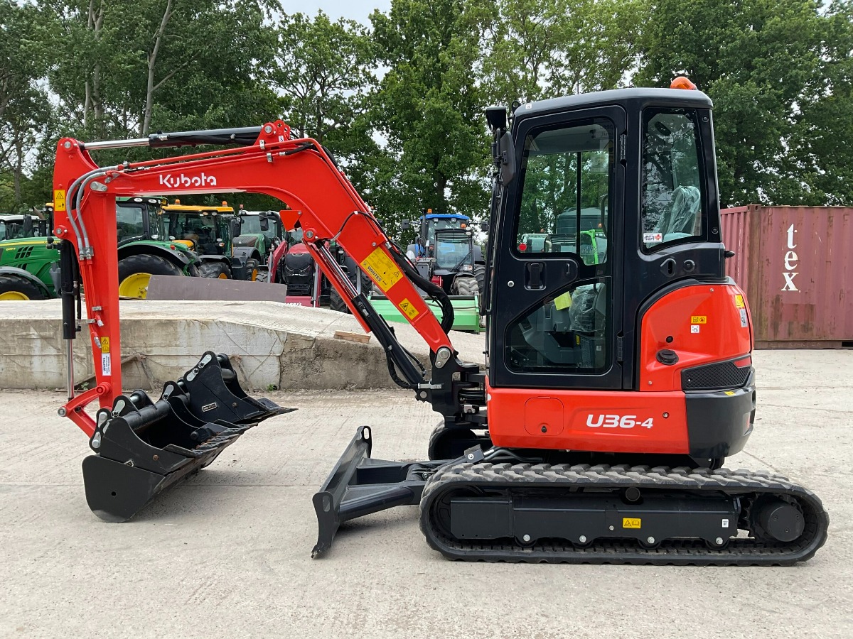 Digger Bidder Kubota U Excavator