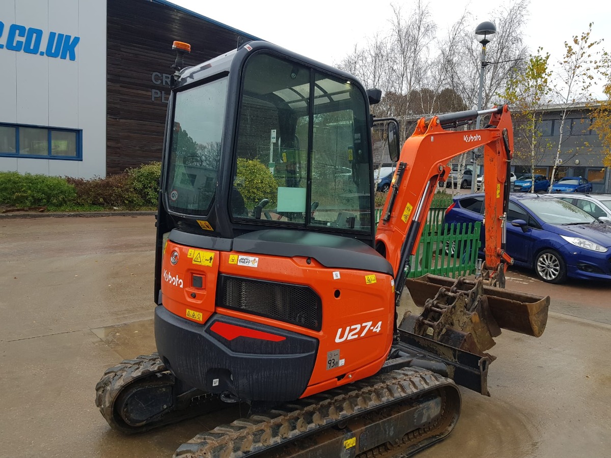 Digger Bidder Kubota U Mini Digger