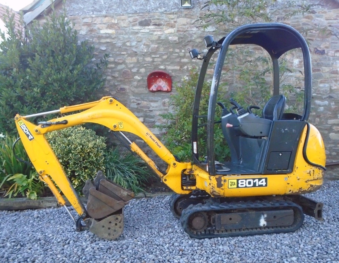 Digger Bidder - JCB 801.4 MINI EXCAVATOR - 2007, 3 BUCKETS