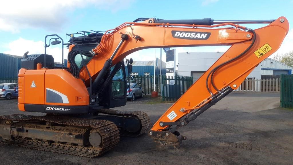 Digger Bidder - 2017 Doosan Dx140lcr-5 Excavator