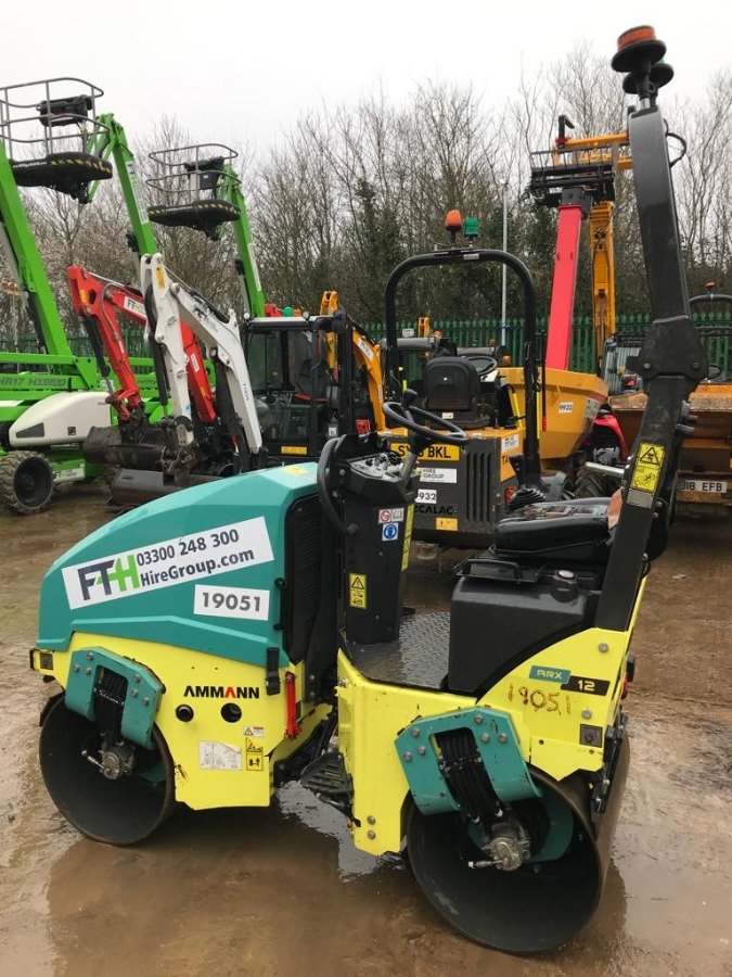 Digger Bidder - 2019 Ammann ARX12 roller