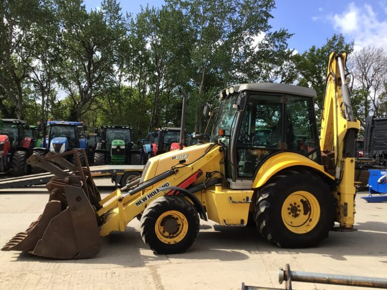 Digger Bidder - 2007 New Holland LB110 Backhoe Loader