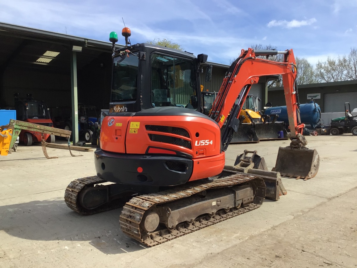 Digger Bidder - 2019 Kubota U55-4 Excavator