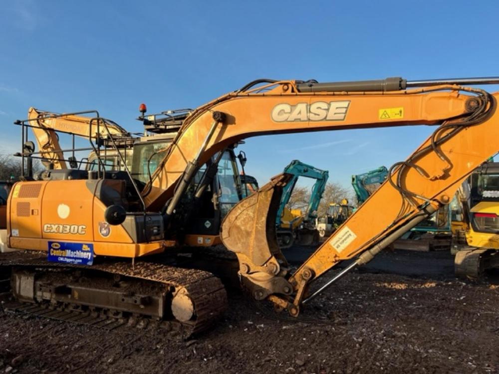 Digger Bidder Used Case Cx130c Excavator 2037