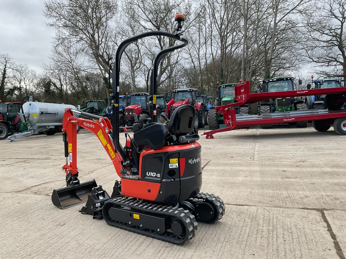 Digger Bidder - 2022 Kubota U10-5 Micro Digger