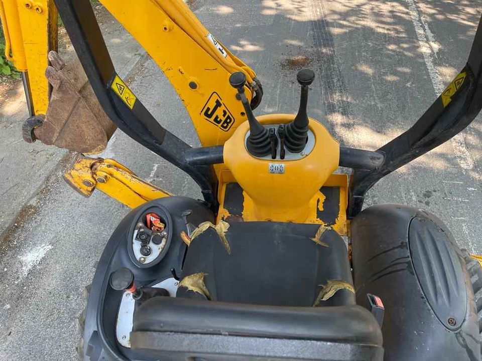 Digger Bidder Jcb Mini Cx Backhoe Loader