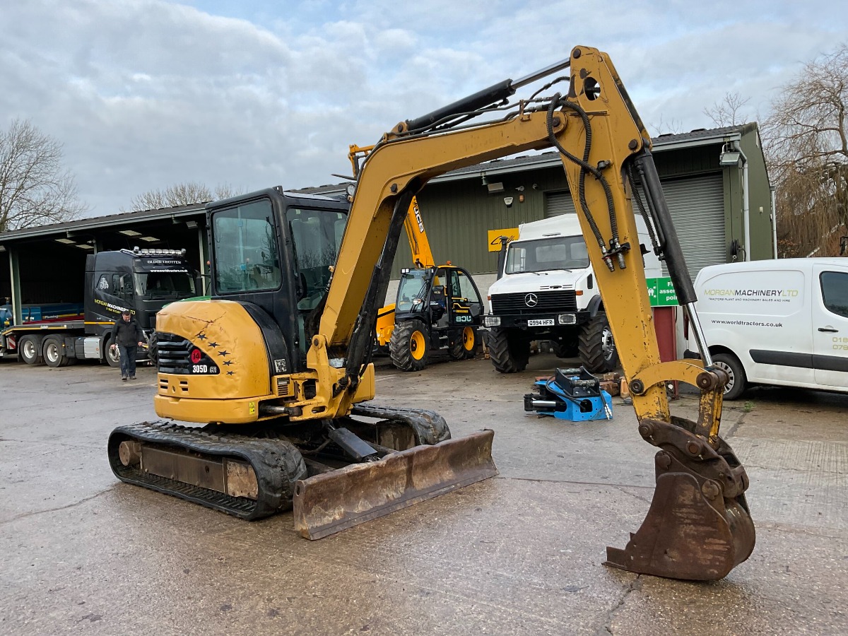 Digger Bidder - 2011 CAT 305D CR excavator